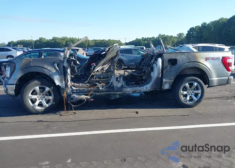 2022 Ford F-150 Lariat z USA, uszkodzony, nr VIN 1FTFW1E88NKF21377